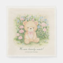 Recherche de teddy bear baby shower serviettes Vintage