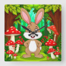 Recherche de dessin lapin horloges Forêt