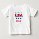 Recherche de bleu blanc rouge bébé tshirts Américain