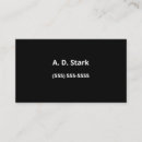 Recherche de noir solide cartes visite Minimaliste