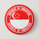 Recherche de drapeau singapour badges Travel