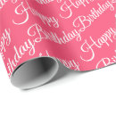 Recherche de anniversaire de corail papier cadeau Rose