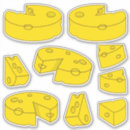 Recherche de cheddar autocollants Nourriture