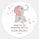 Recherche de éléphants autocollants Rose pâle