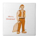 Recherche de père noël carreaux Rétro