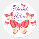 Recherche de illustration papillon autocollants Merci