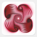 Recherche de spirale rouge autocollants Motif