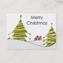 Recherche de noël cartes visite Moderne