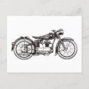 Recherche de motos classiques cartes postales Rétro