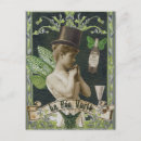 Recherche de absinthe cartes postales Femme