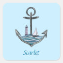 Recherche de ancre de bleu marine autocollants Ancre du navire
