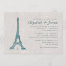 Recherche de tour eiffel élégant invitations Épouser
