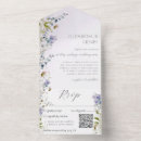 Recherche de bleu lavande mariage invitations Fleur sauvage