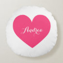 Recherche de pois rose coussins Coeur