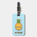 Recherche de dessin de fruit bagages étiquettes Kawaii
