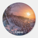 Recherche de de forêt refrigérateur magnets Hiver