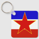Recherche de yougoslave porteclés Drapeau de la yougoslavie