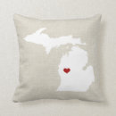 Recherche de michigan coussins Coeur