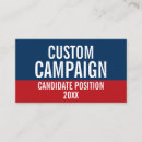 Recherche de campagnes cartes visite Démocrate