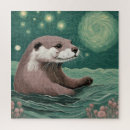Recherche de otter puzzles Faune
