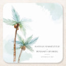 Recherche de palm tree dessous de verres Élégant