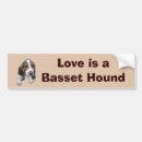 Recherche de basset voiture autocollants Chiens