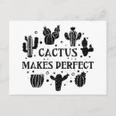 Recherche de cactus drôle cartes postales Plante
