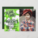 Recherche de slime party invitations Morceau