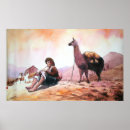 Recherche de peinture lama posters Alpaga