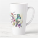 Zoek naar mooie vogel mokken Bloemen
