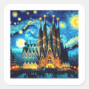 Recherche de gaudi autocollants Sagrada familia