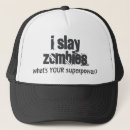 Zoek naar zombie petten Grappig