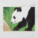 Recherche de peinture de panda cartes postales Animal