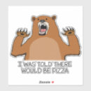 Zoek naar grappige pizza stickers Cartoon