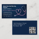 Recherche de nurse cartes visite Santé