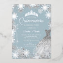 Recherche de winter quinceanera invitations Flocon