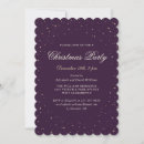 Recherche de pourpre de noël invitations Fête