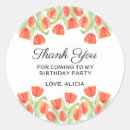 Recherche de tulipe rouge autocollants Élégant