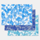 Recherche de nuances de bleu papier cadeau Marine
