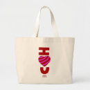 Recherche de jumbo tote bags Coeur