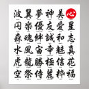 Recherche de symboles japonais posters Calligraphie