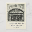 Recherche de théâtre vintage cartes postales Italie