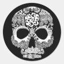 Recherche de calavera autocollants Halloween