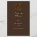 Recherche de motifs prospectus Conception