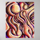 Zoek naar abstracte schilderijen posters Oranje