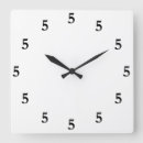 Zoek naar 5 uur klokken Einde van de werkdag