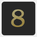 Recherche de numéro 8 autocollants Huit