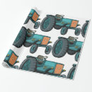 Zoek naar groene tractor cadeaupapier Vervoer