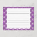 Recherche de points de polka cartes postales Violet