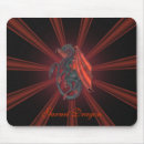 Recherche de dragon rouge tapis souris Imaginaire